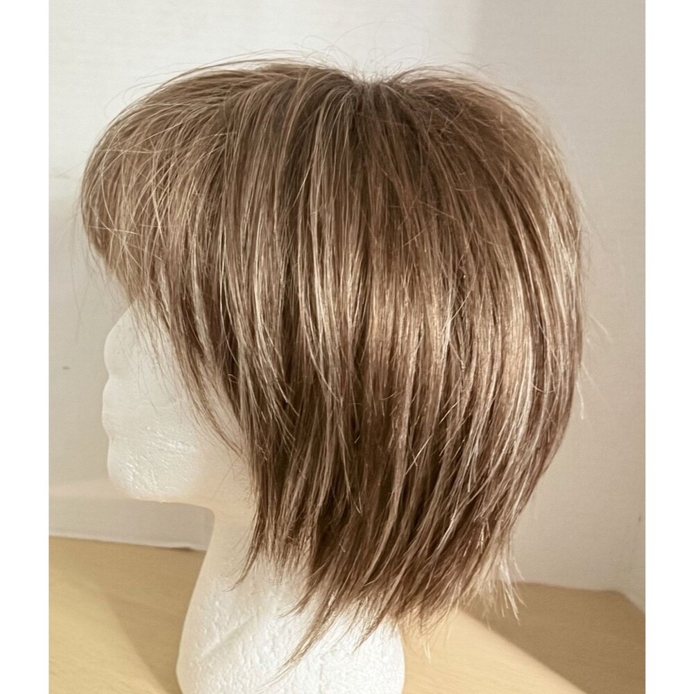 Rene of Paris Pax Full Wig ~ Icy Oak with Shadowed Roots ~ - Picture 4 of 11